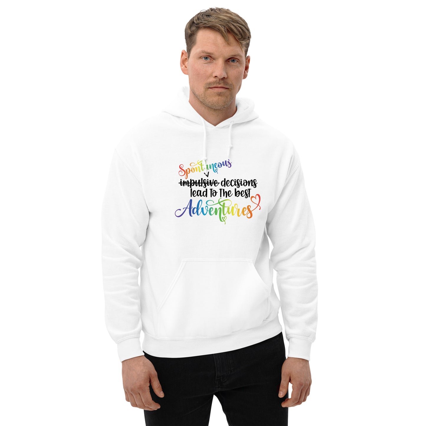 Unisex Hoodie- ADHD- Spontaneous Adventures