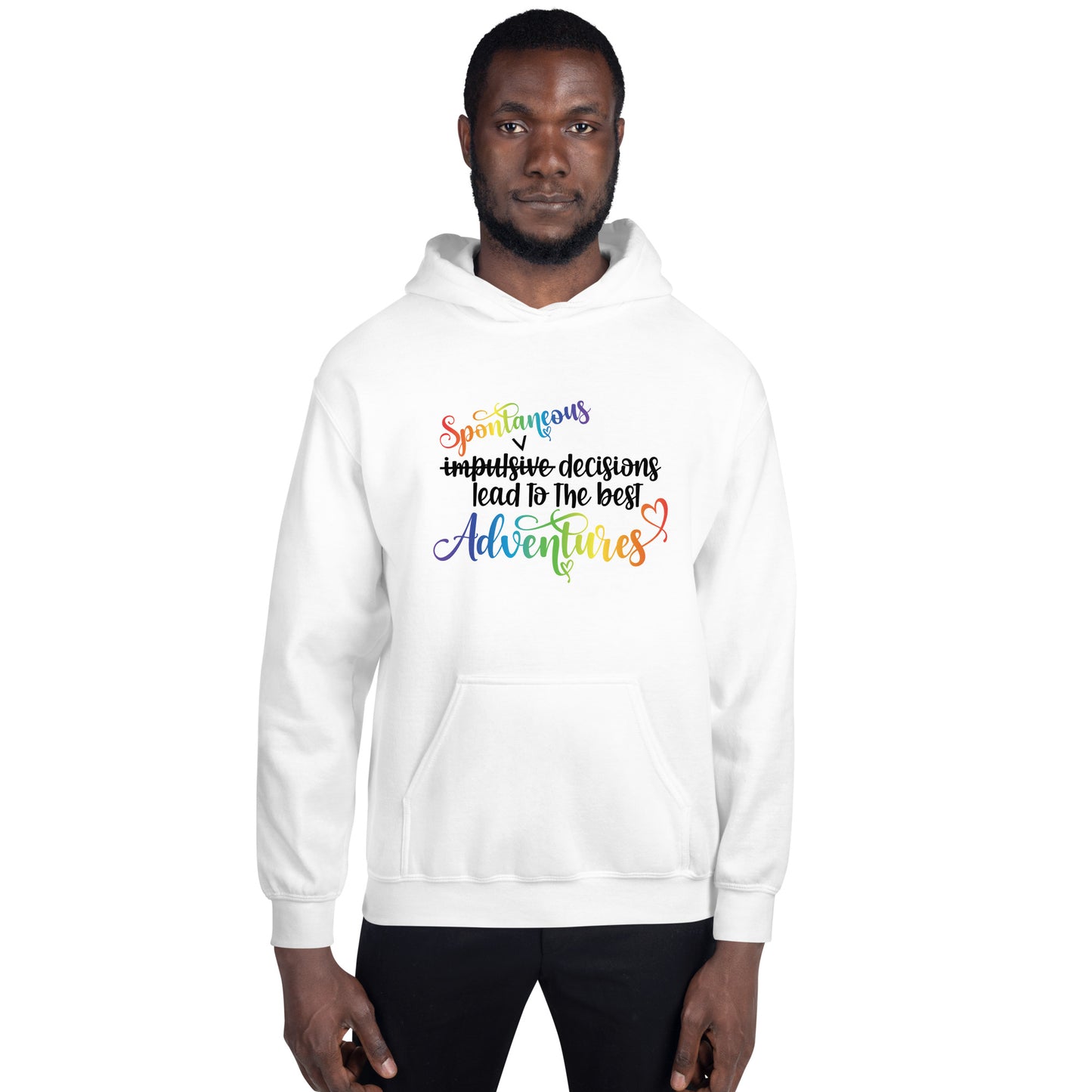 Unisex Hoodie- ADHD- Spontaneous Adventures