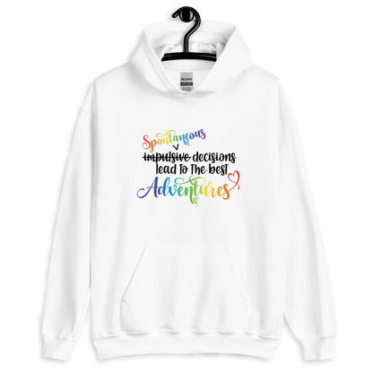 Unisex Hoodie- ADHD- Spontaneous Adventures