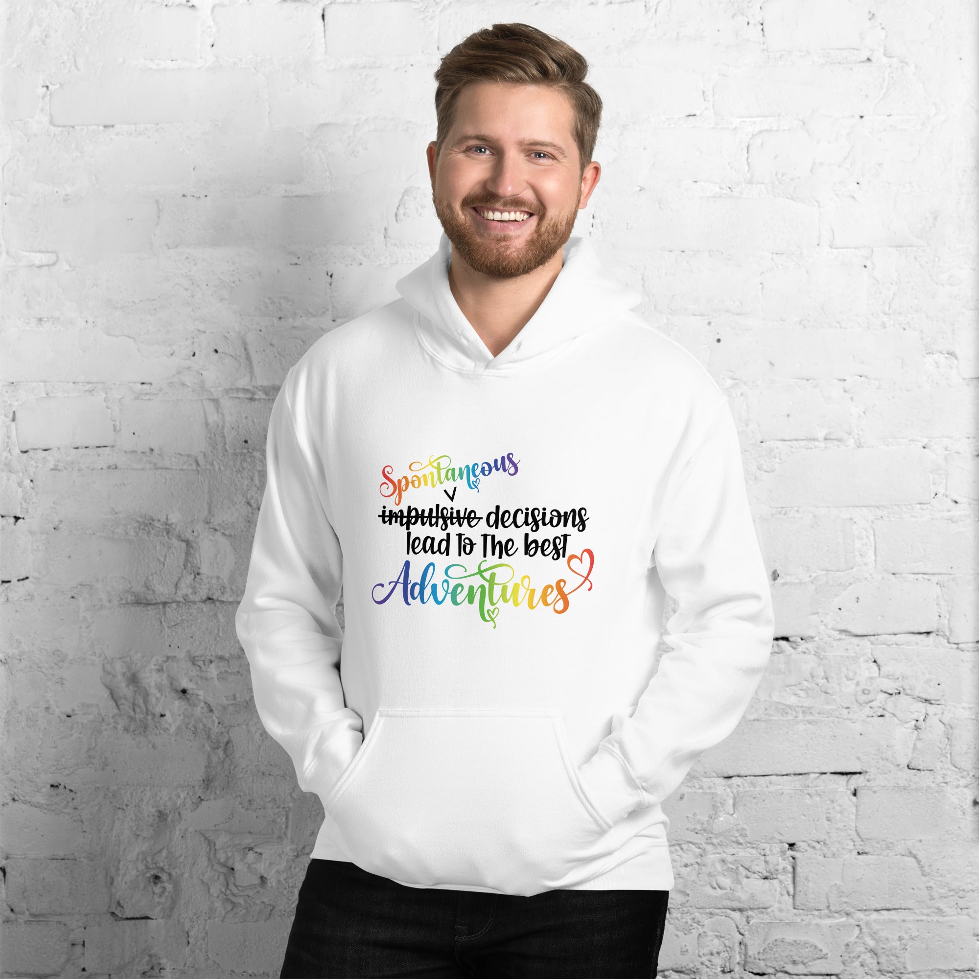 Unisex Hoodie- ADHD- Spontaneous Adventures