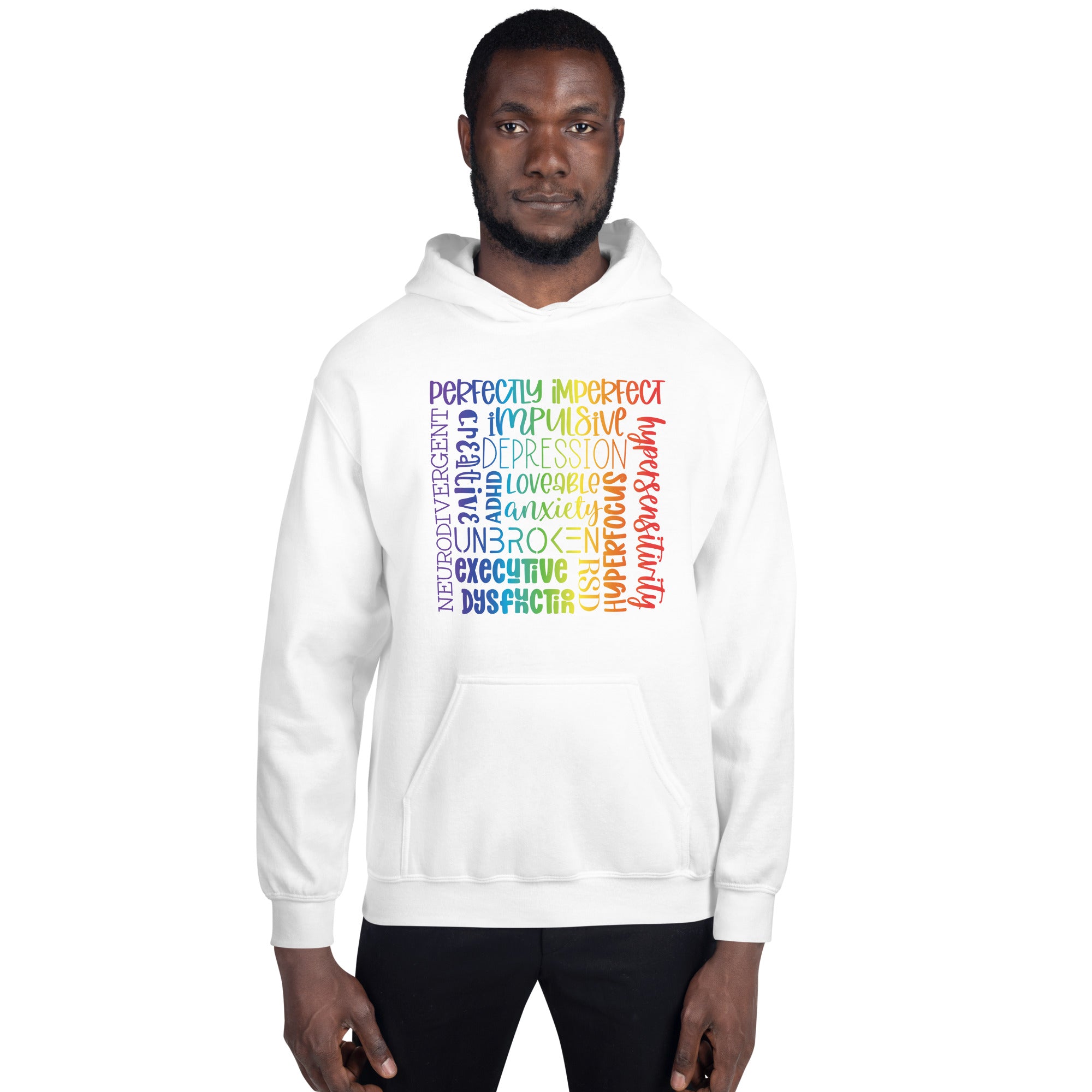 Unisex Hoodie- ADHD- Subway Art