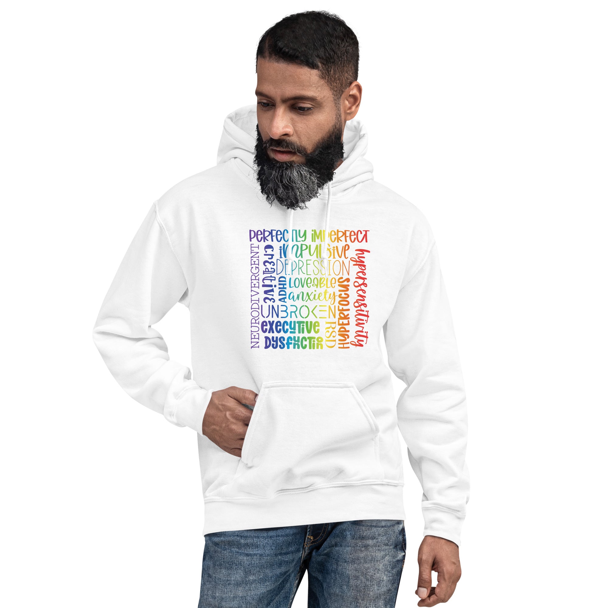 Unisex Hoodie- ADHD- Subway Art