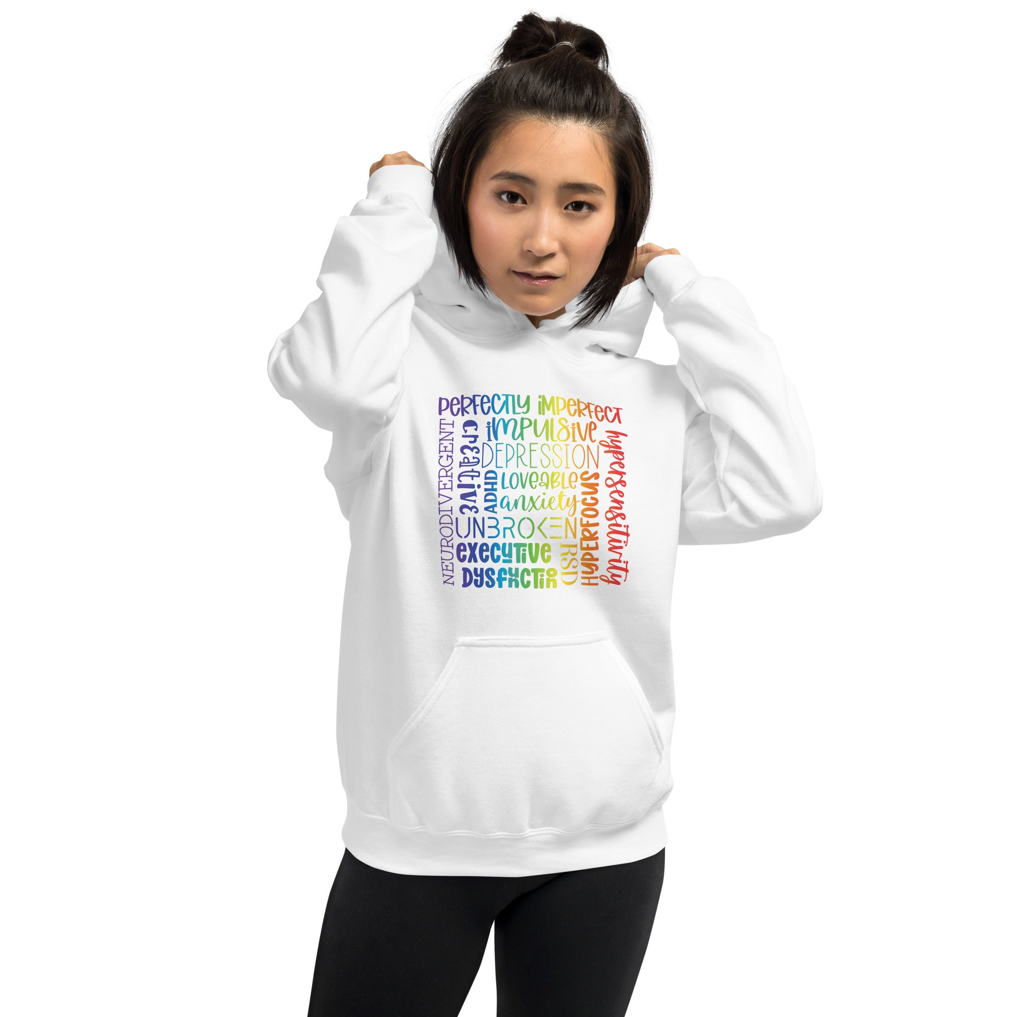 Unisex Hoodie- ADHD- Subway Art