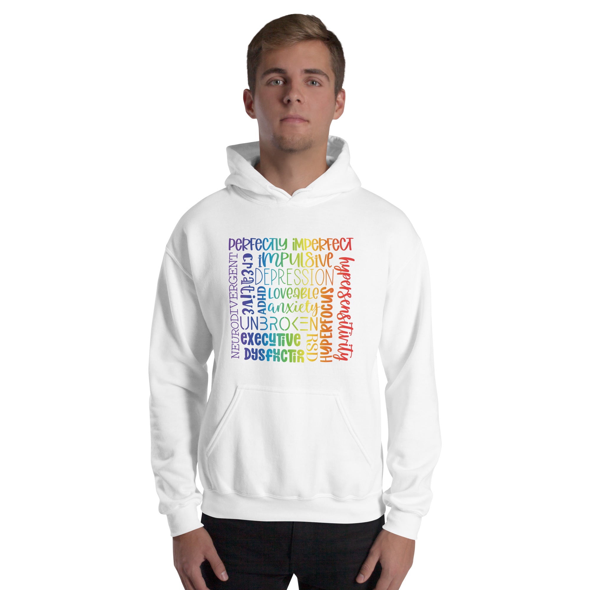 Unisex Hoodie- ADHD- Subway Art