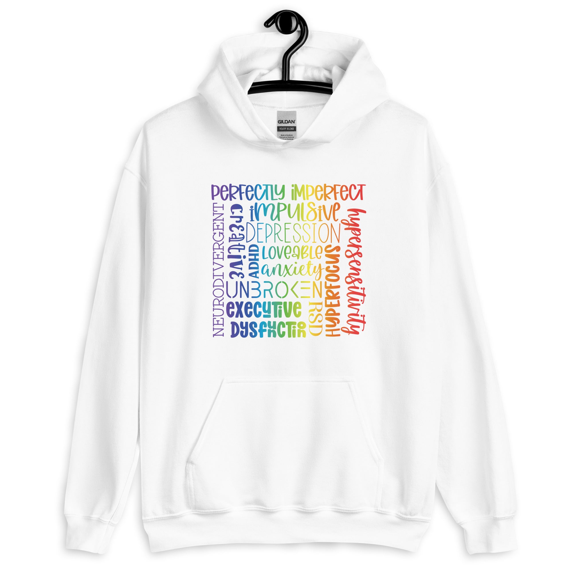 Unisex Hoodie- ADHD- Subway Art