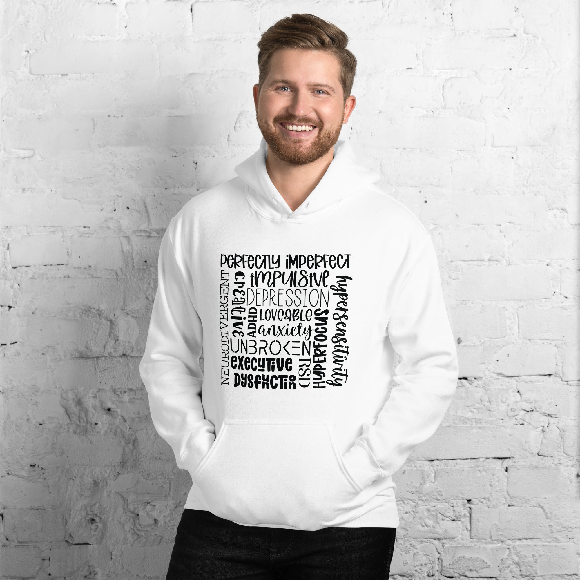 Unisex Hoodie- ADHD- Subway Art