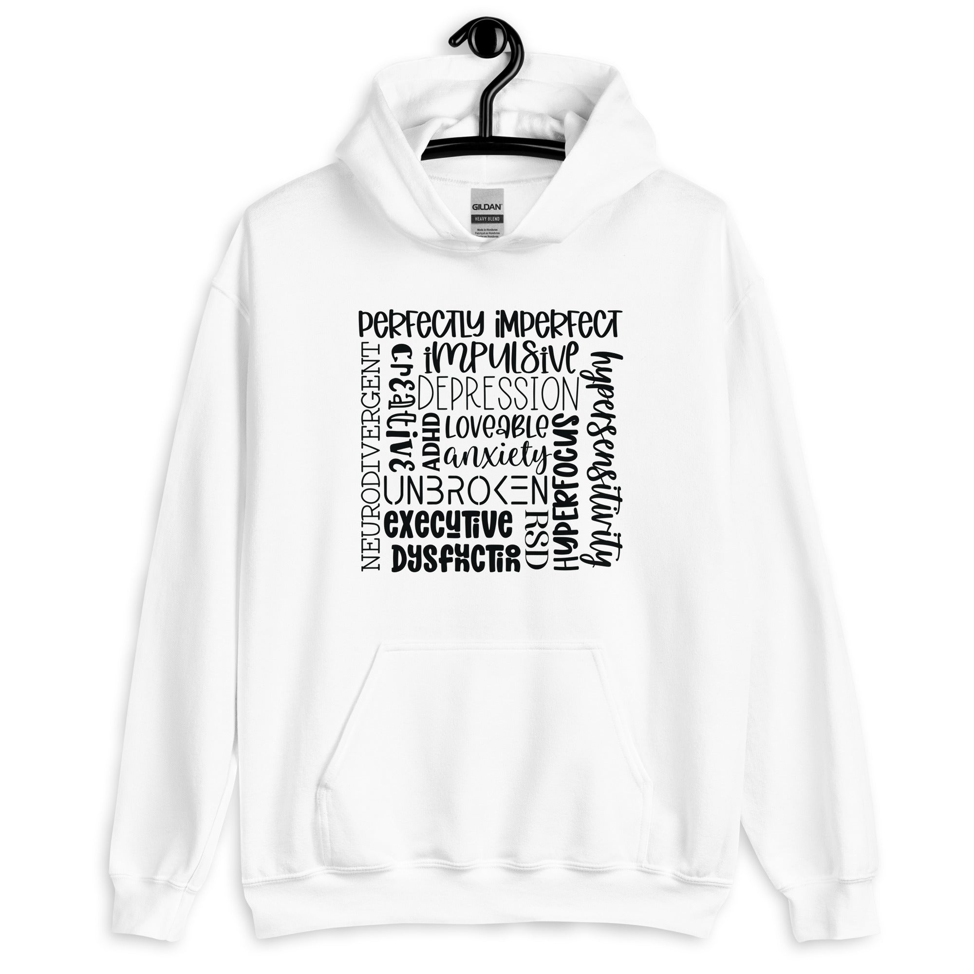 Unisex Hoodie- ADHD- Subway Art