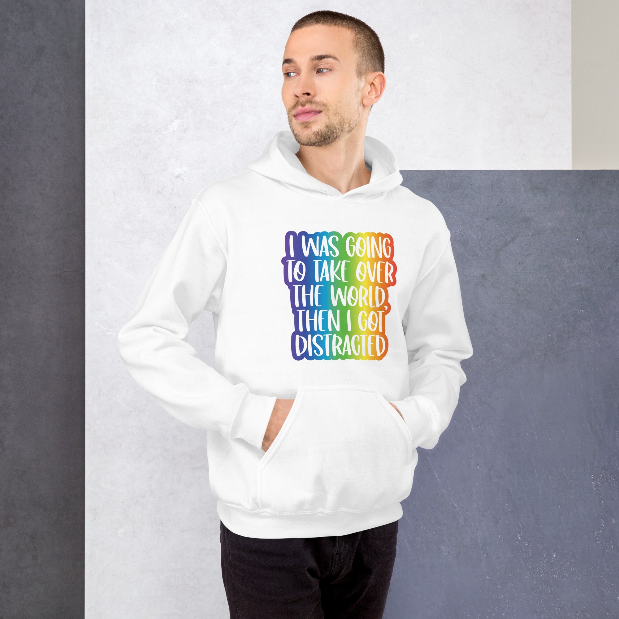 Unisex Hoodie- ADHD- Take Over The World