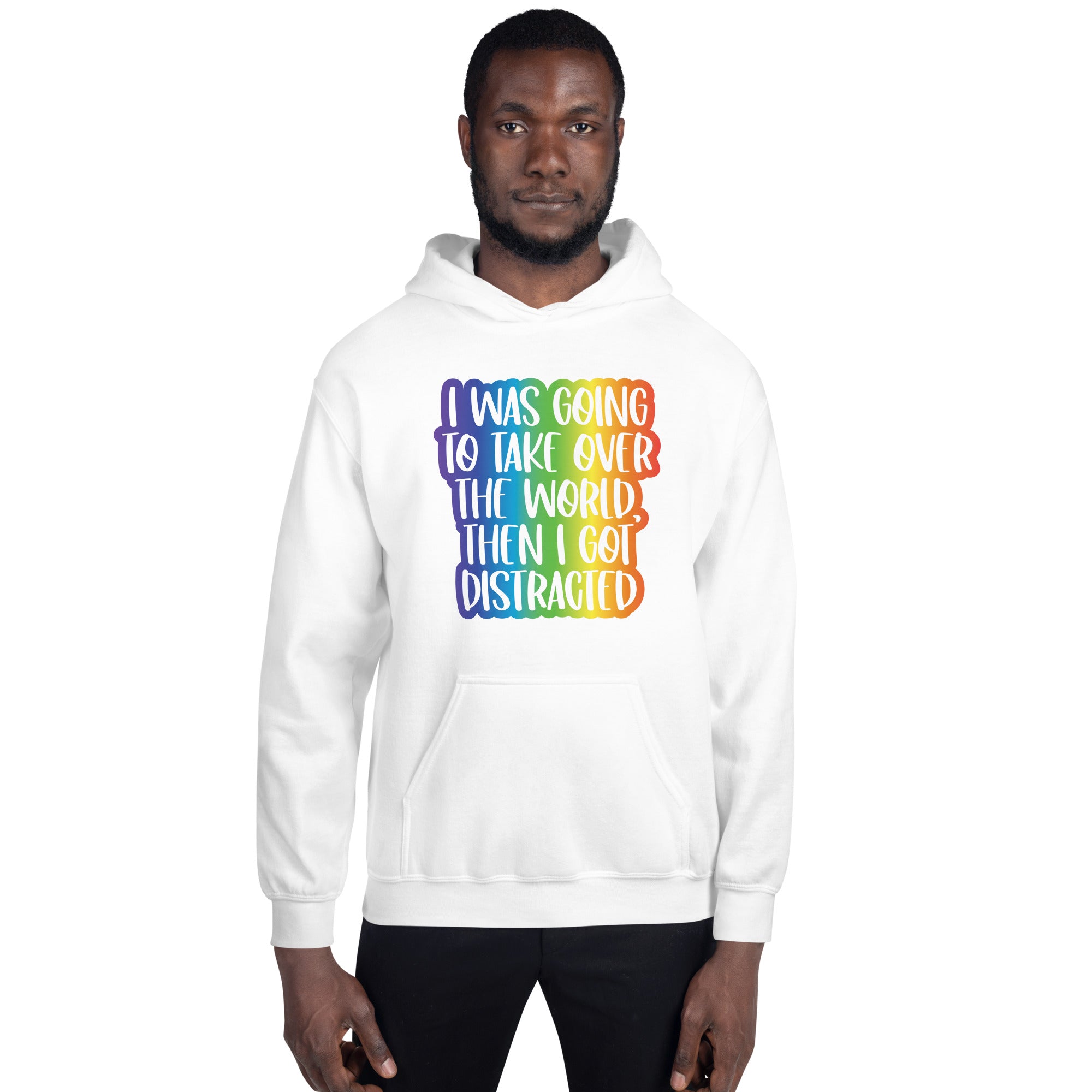 Unisex Hoodie- ADHD- Take Over The World