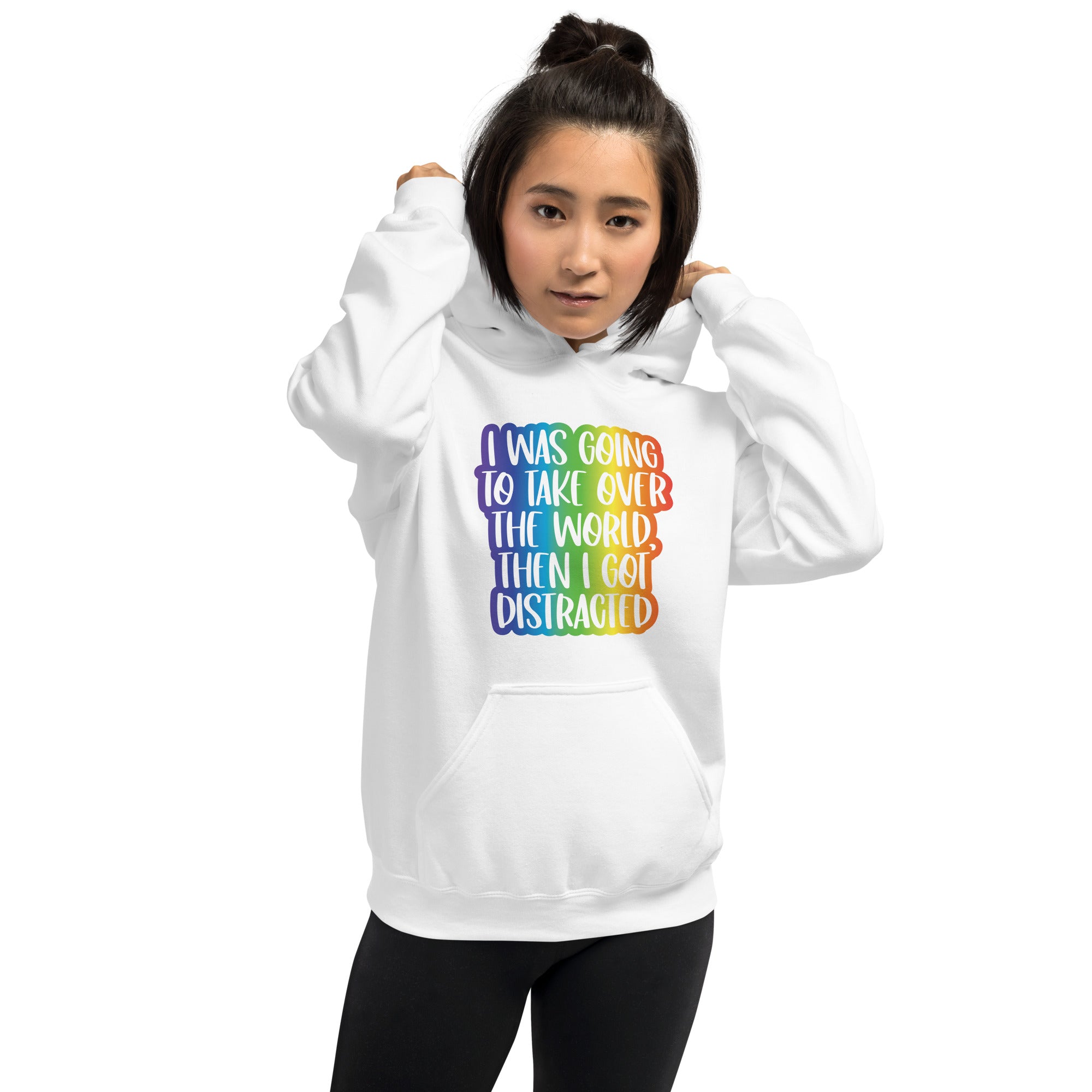 Unisex Hoodie- ADHD- Take Over The World