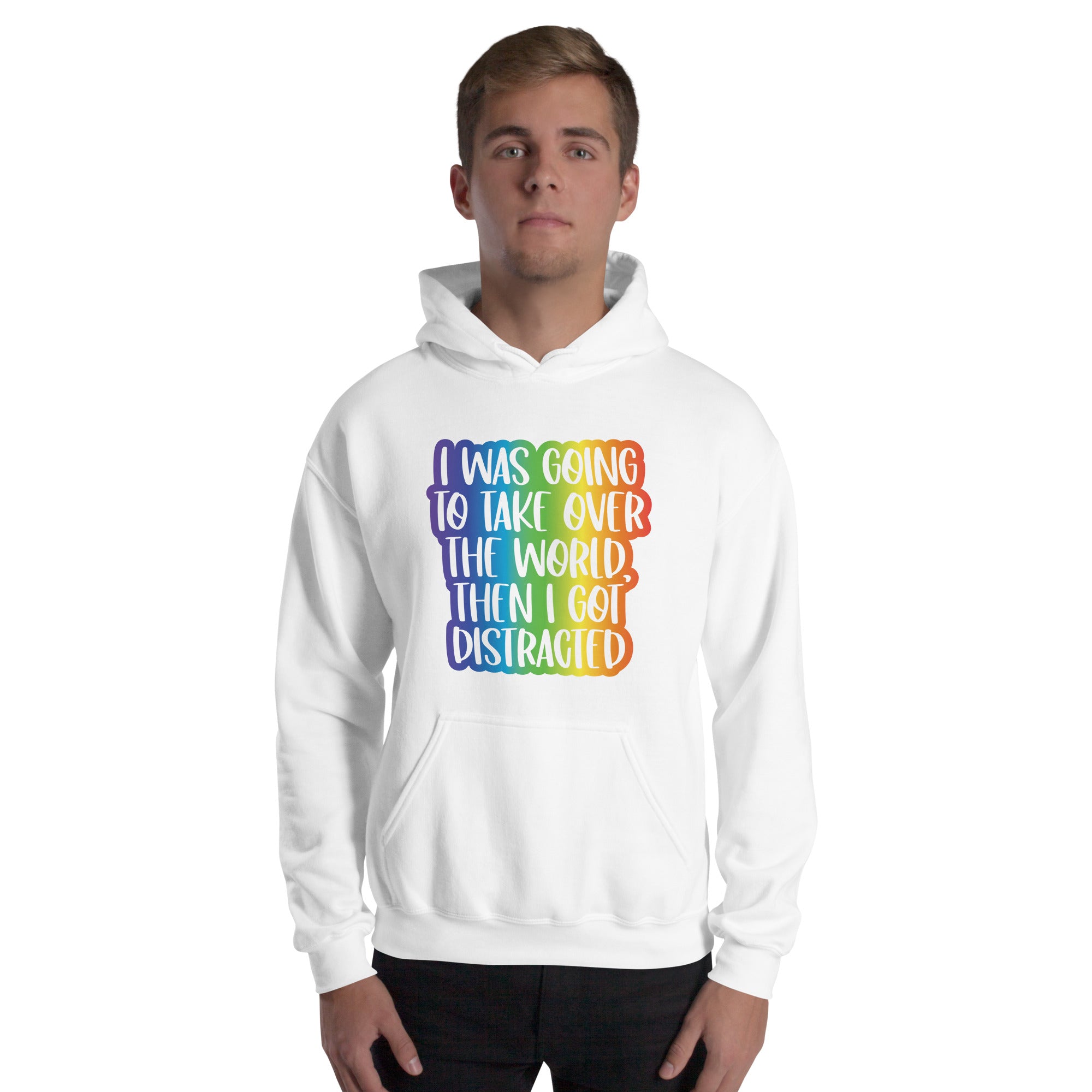 Unisex Hoodie- ADHD- Take Over The World