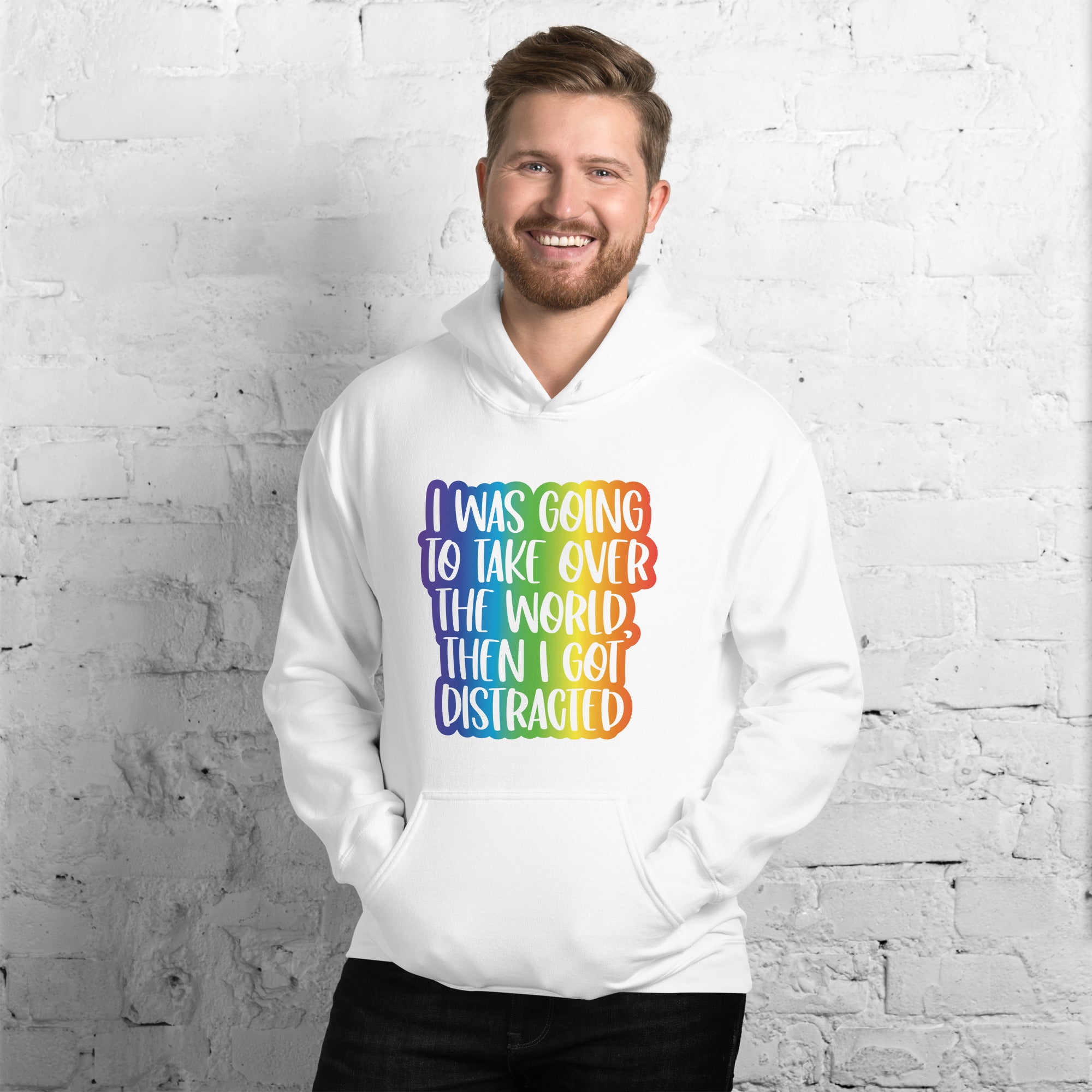 Unisex Hoodie- ADHD- Take Over The World