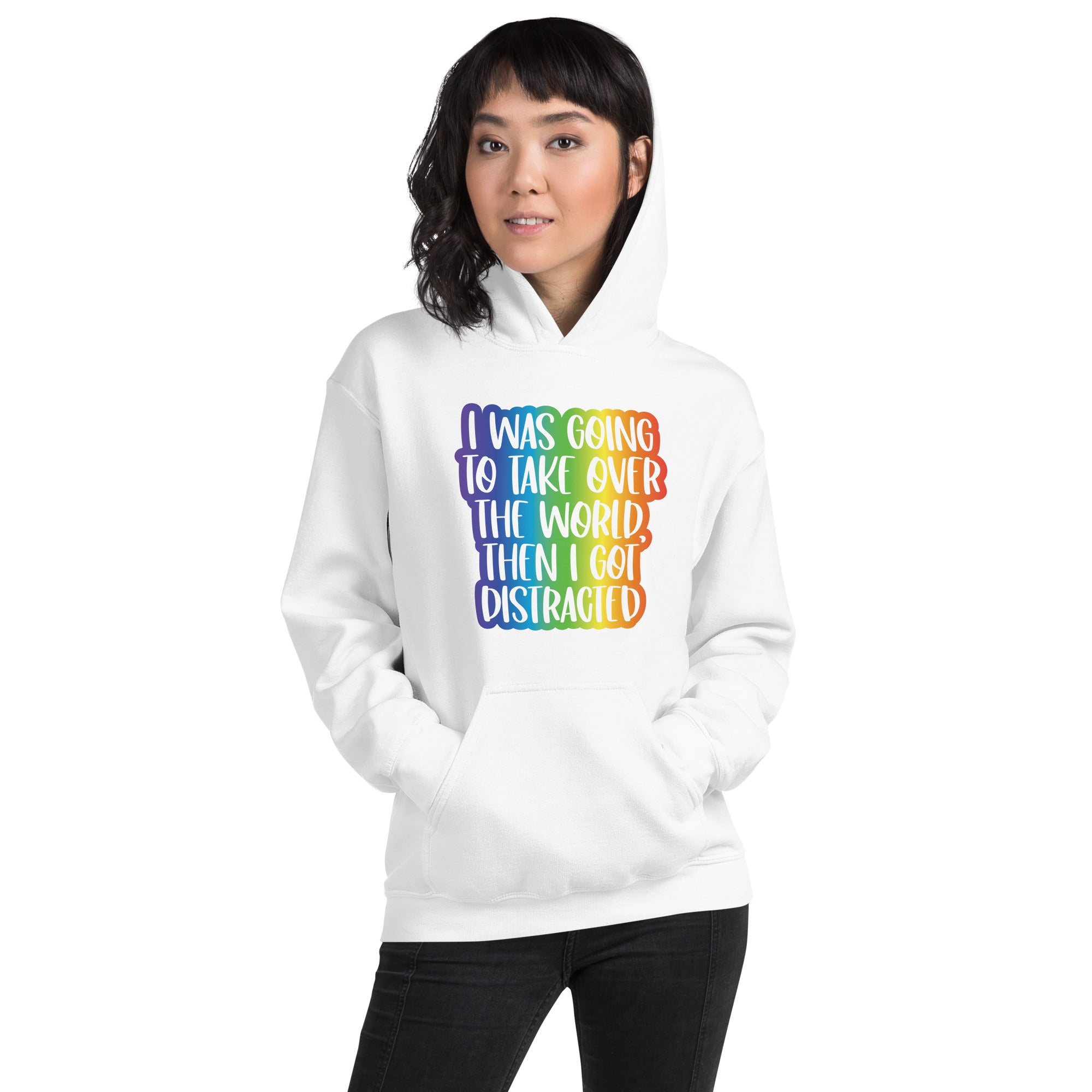 Unisex Hoodie- ADHD- Take Over The World