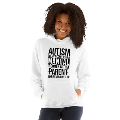 Unisex Hoodie- Autism doesn't Come with a manual