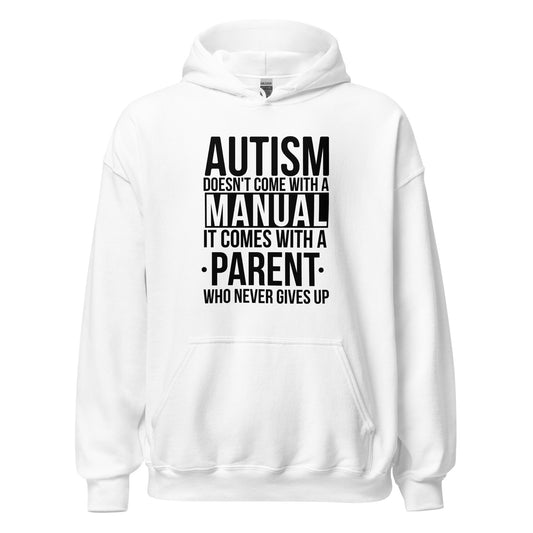 Unisex Hoodie- Autism doesn't Come with a manual
