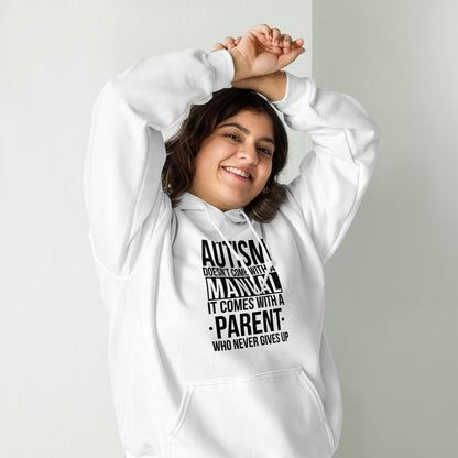 Unisex Hoodie- Autism doesn't Come with a manual