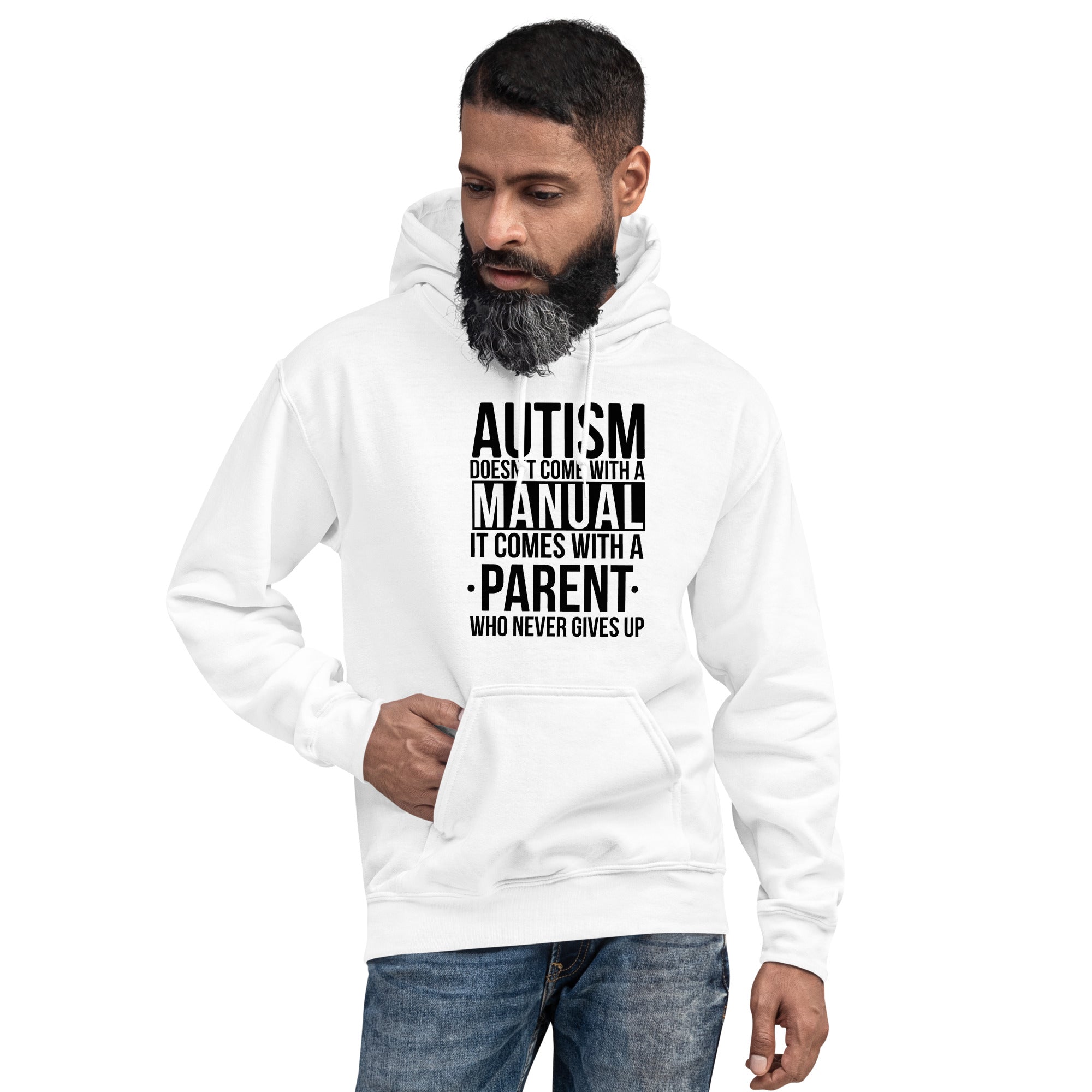 Unisex Hoodie- Autism doesn't Come with a manual