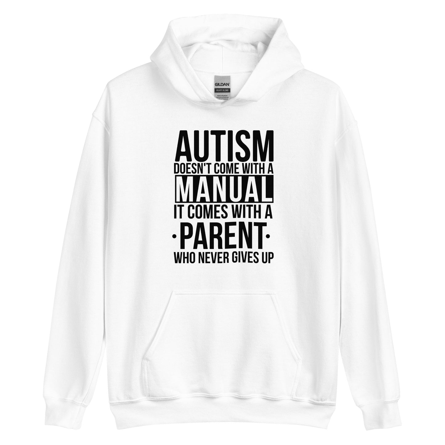 Unisex Hoodie- Autism doesn't Come with a manual