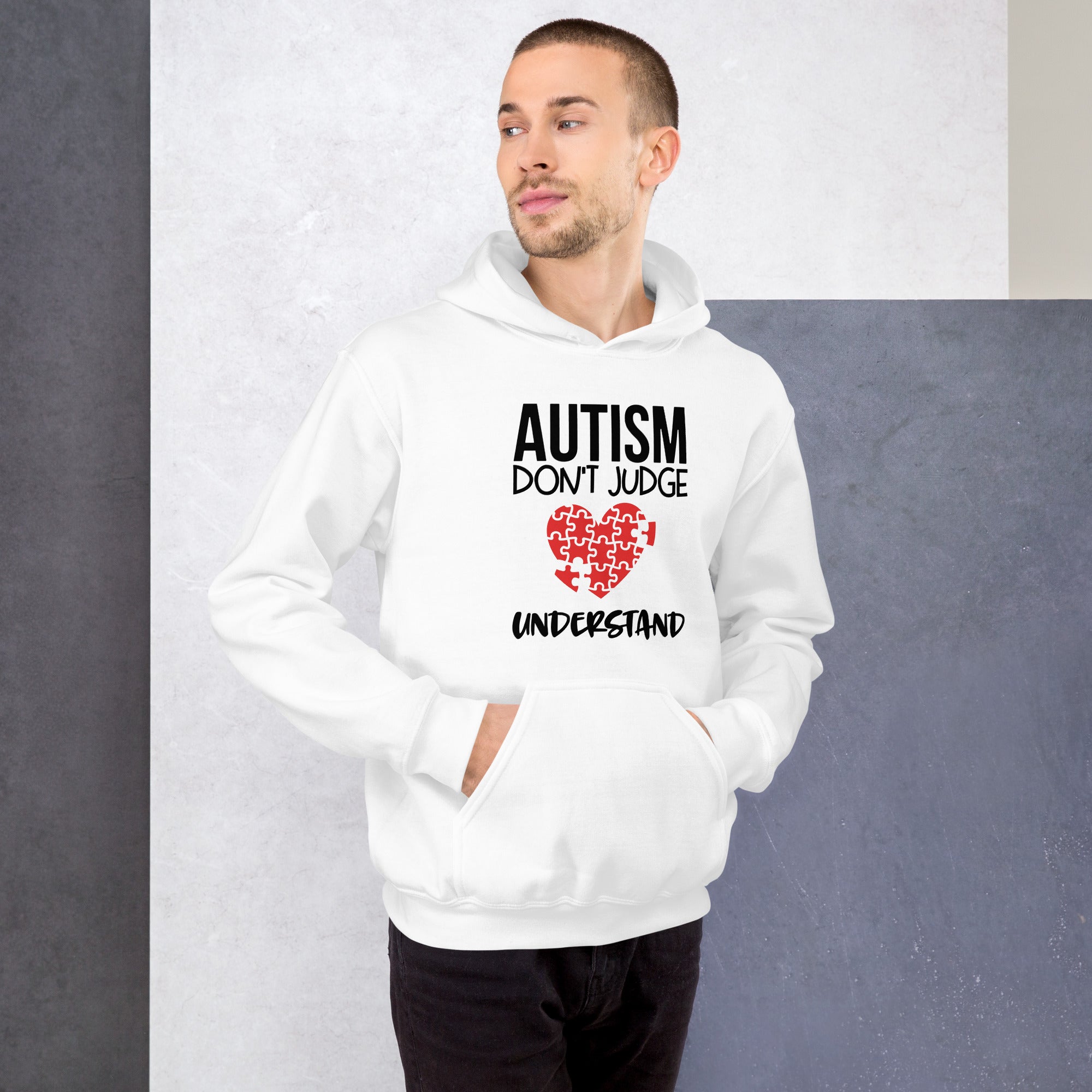 Unisex Hoodie- Autism don't judge understand