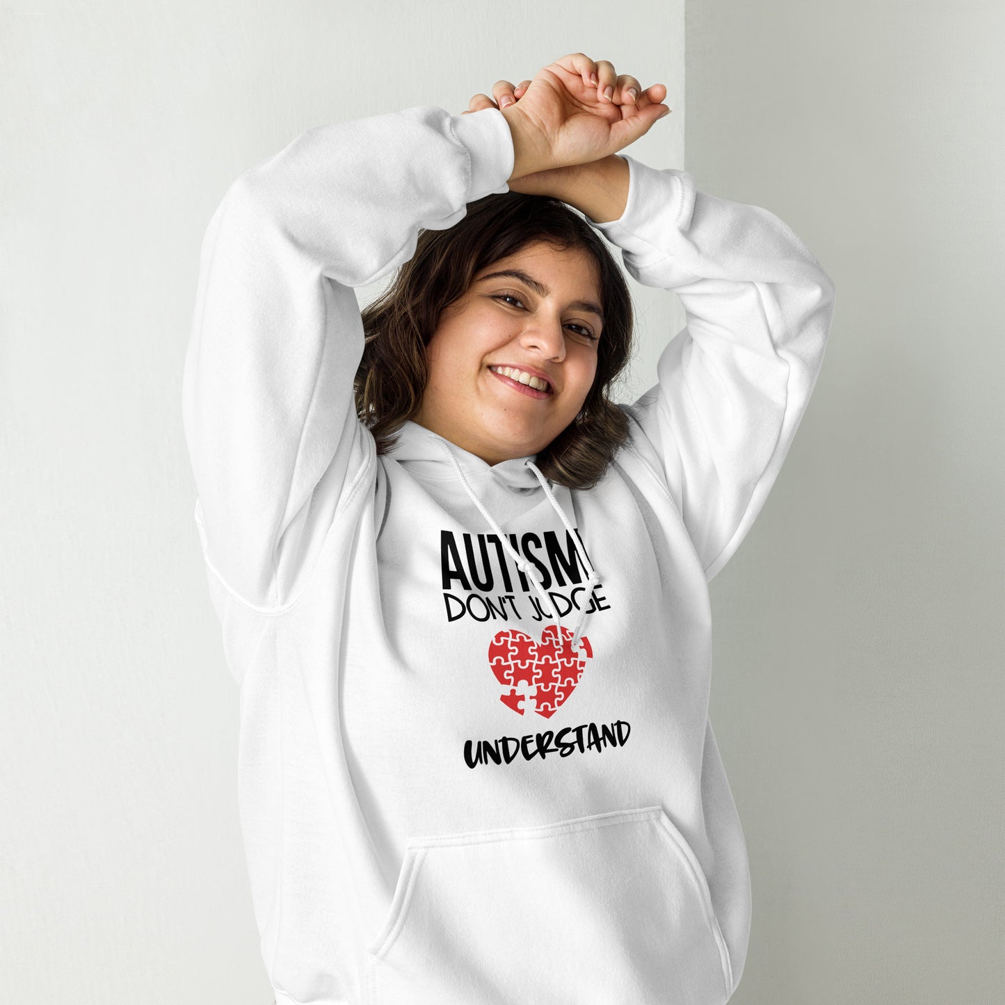 Unisex Hoodie- Autism don't judge understand