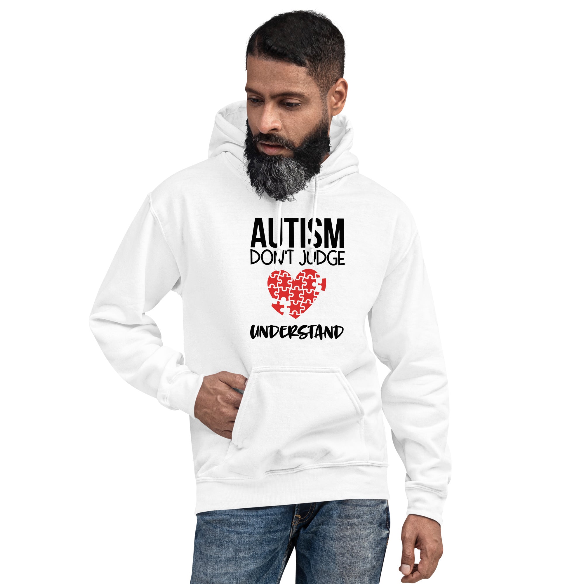 Unisex Hoodie- Autism don't judge understand