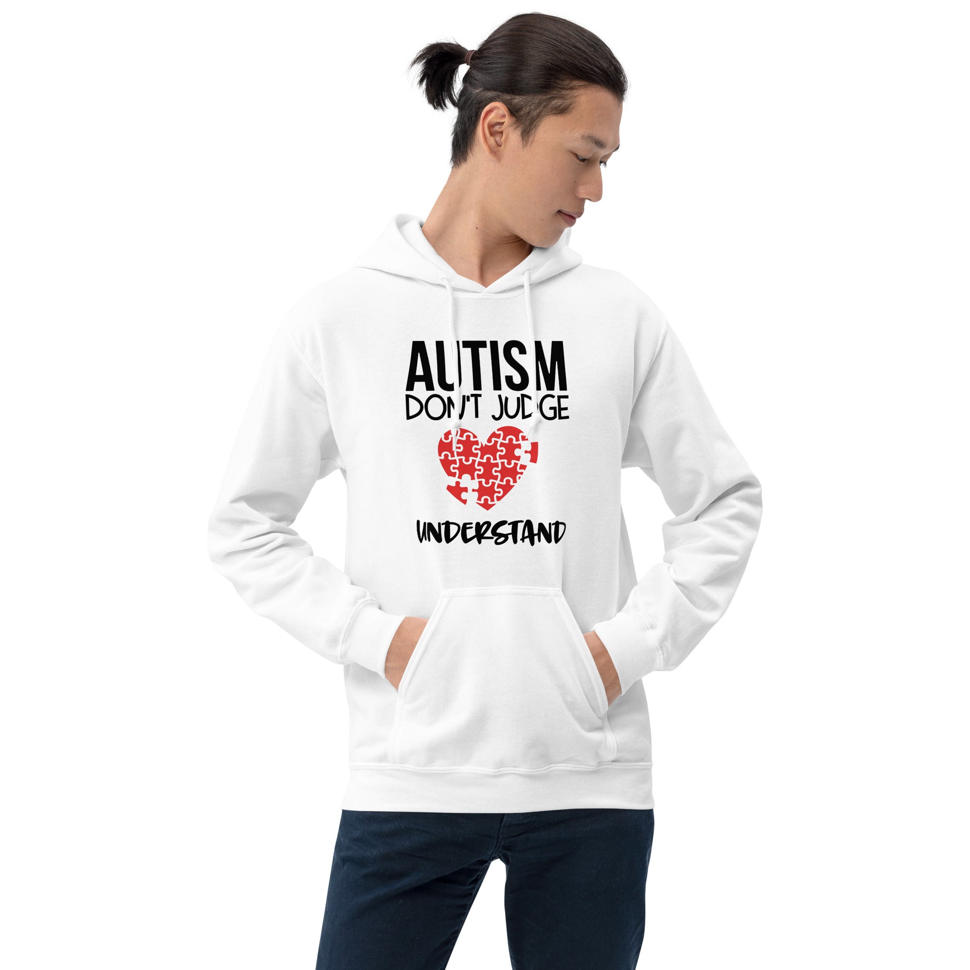 Unisex Hoodie- Autism don't judge understand