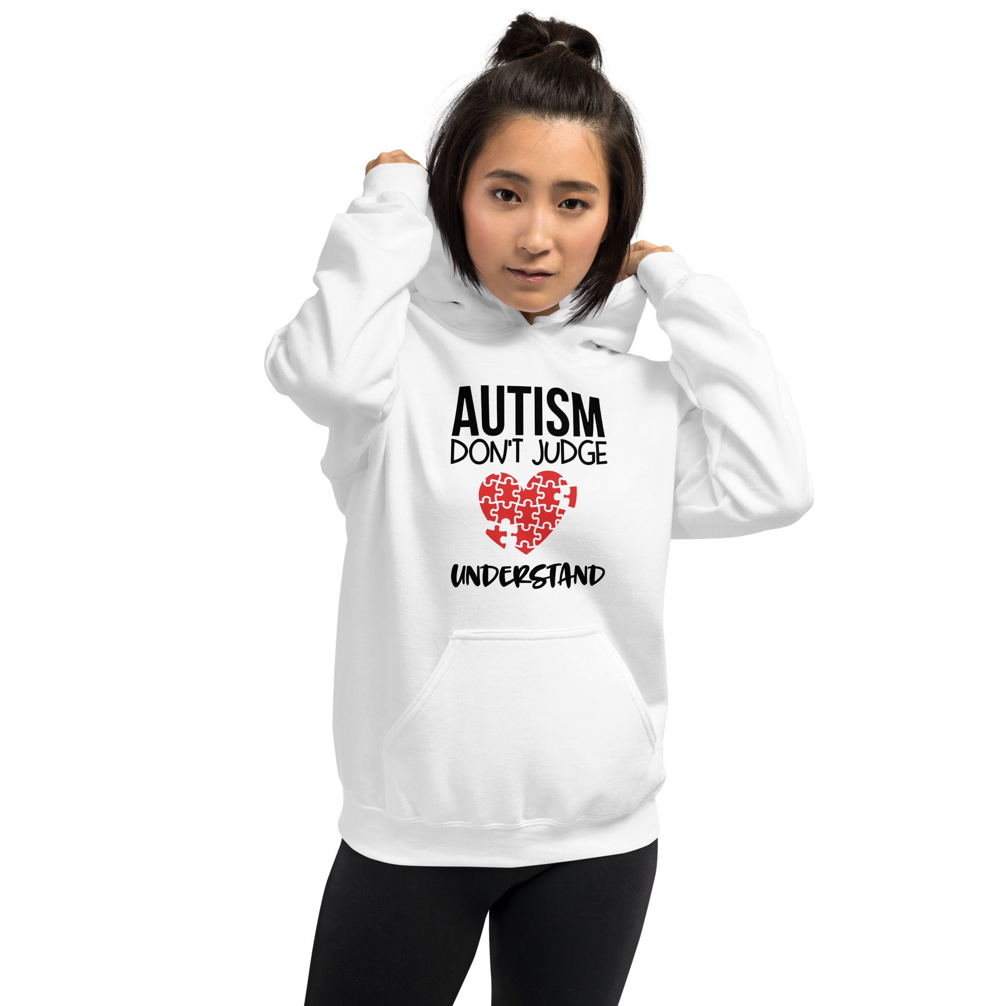 Unisex Hoodie- Autism don't judge understand