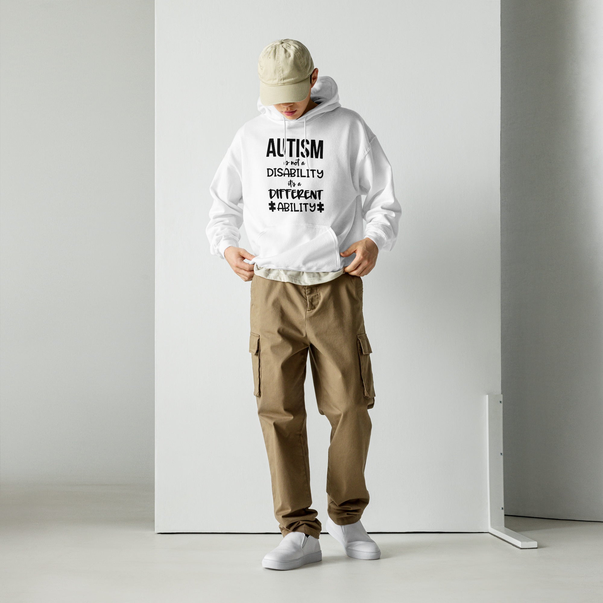 Unisex Hoodie- Autism is not a disability