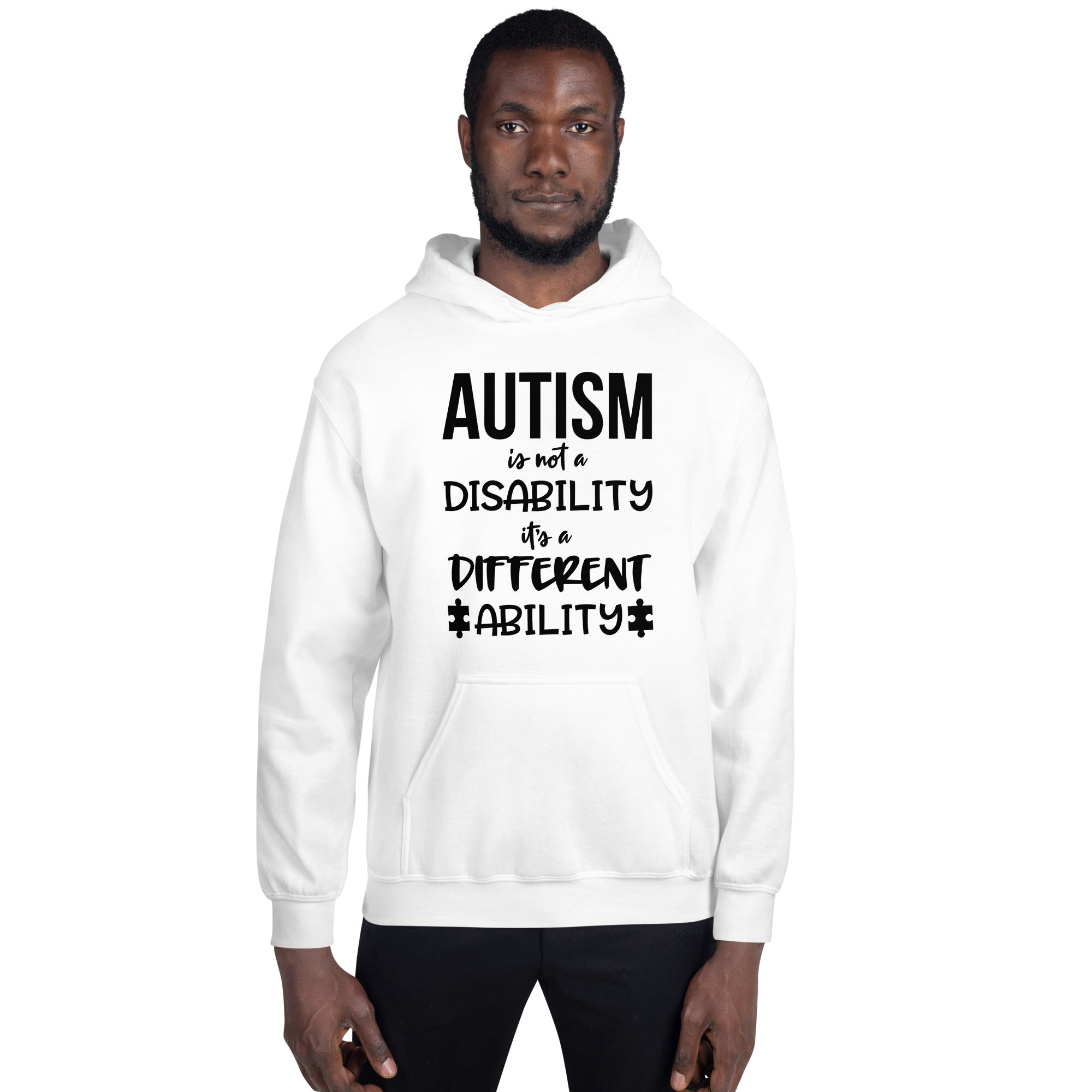 Unisex Hoodie- Autism is not a disability