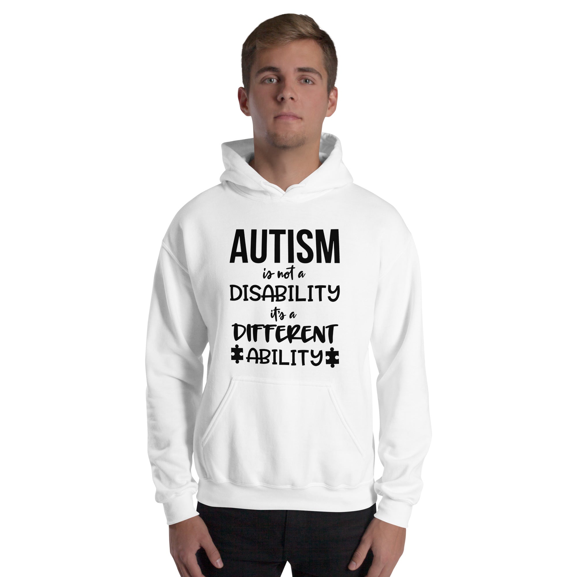 Unisex Hoodie- Autism is not a disability