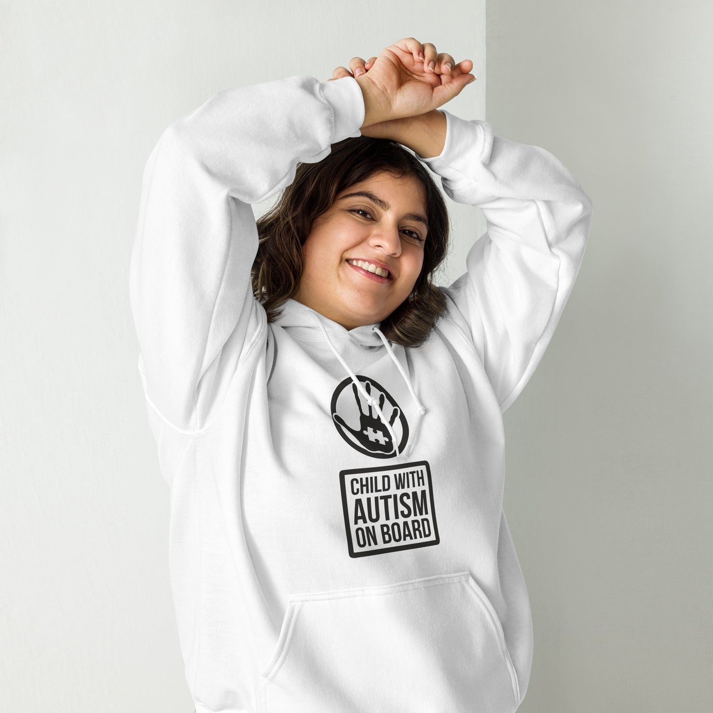 Unisex Hoodie- Child with Autism on Board
