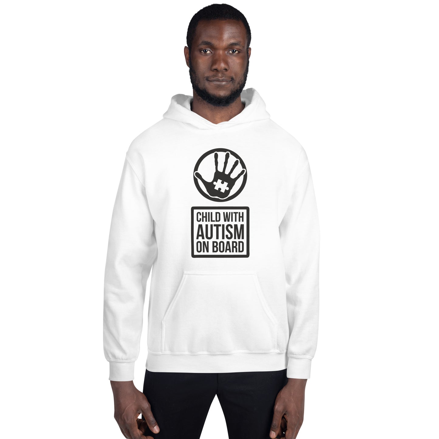 Unisex Hoodie- Child with Autism on Board
