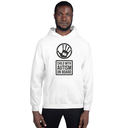 Unisex Hoodie- Child with Autism on Board