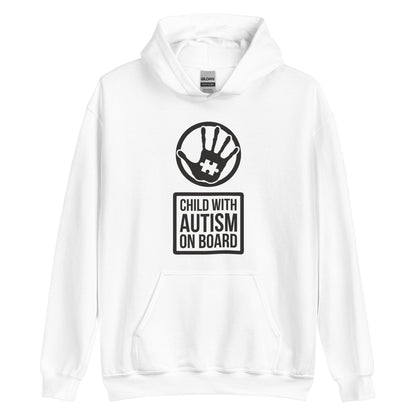 Unisex Hoodie- Child with Autism on Board