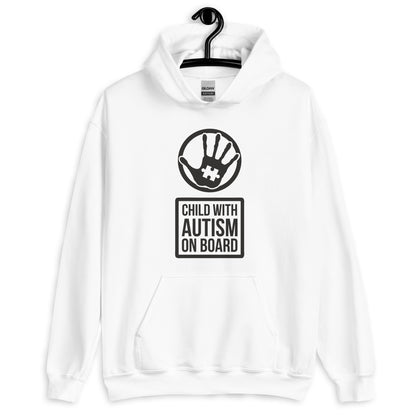 Unisex Hoodie- Child with Autism on Board