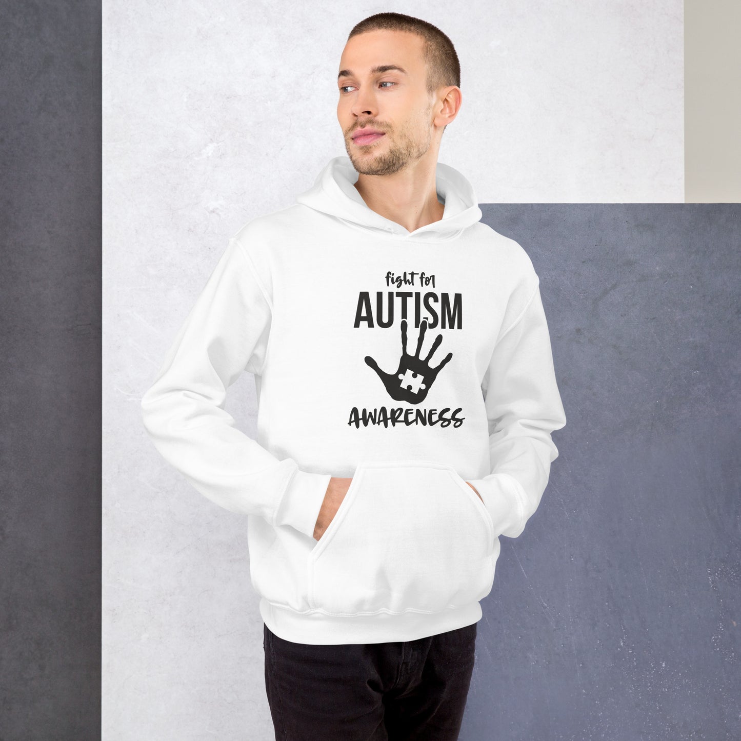 Unisex Hoodie- Fight for autism awareness