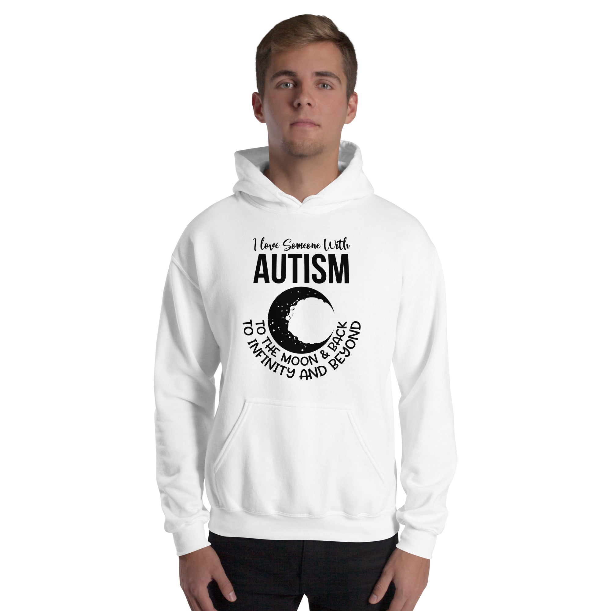 Unisex Hoodie- I love someone with autism