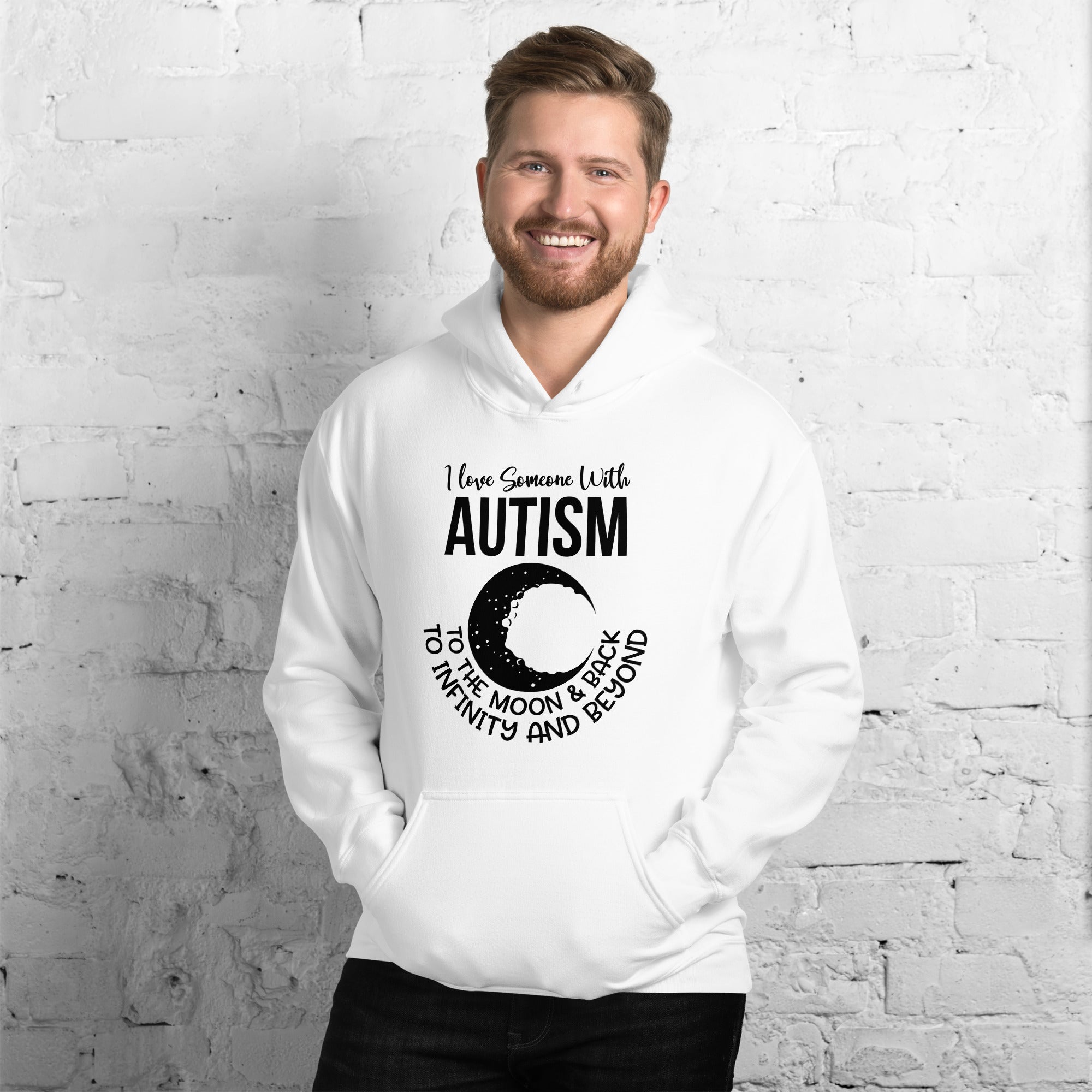 Unisex Hoodie- I love someone with autism