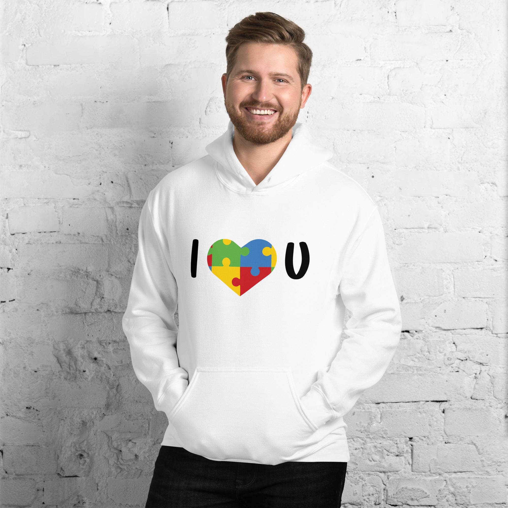 Unisex Hoodie- I Love You