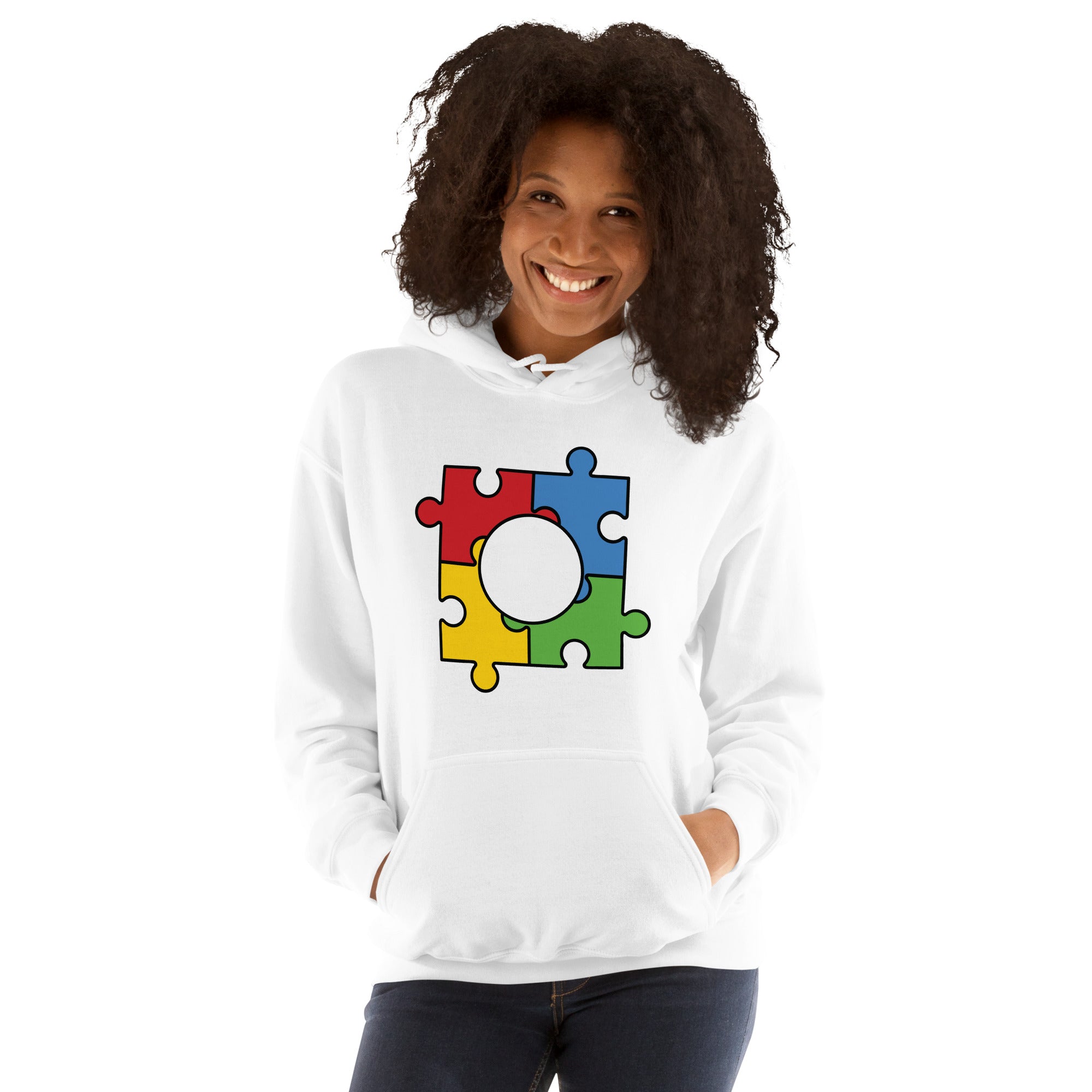 Unisex Hoodie- Puzzle