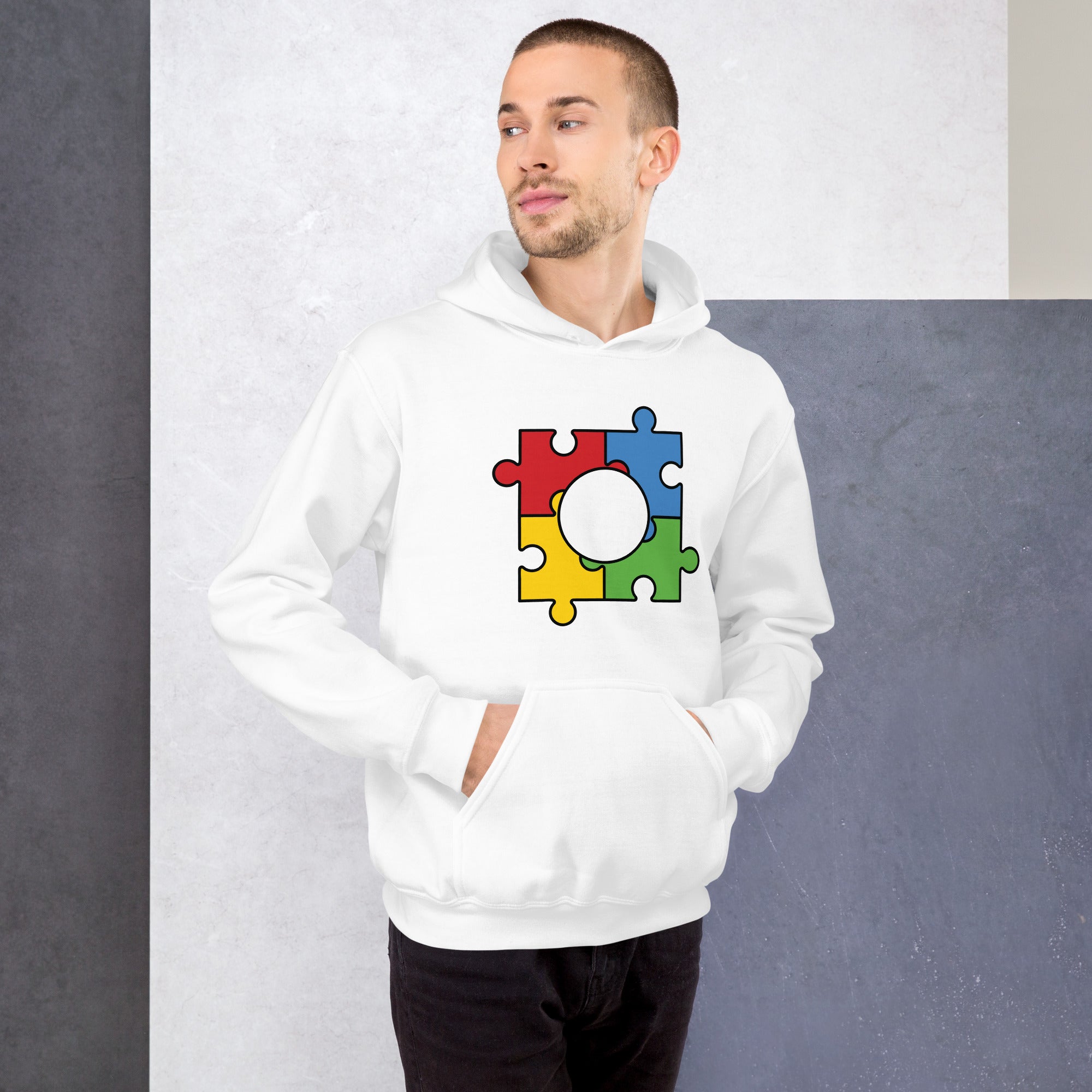 Unisex Hoodie- Puzzle