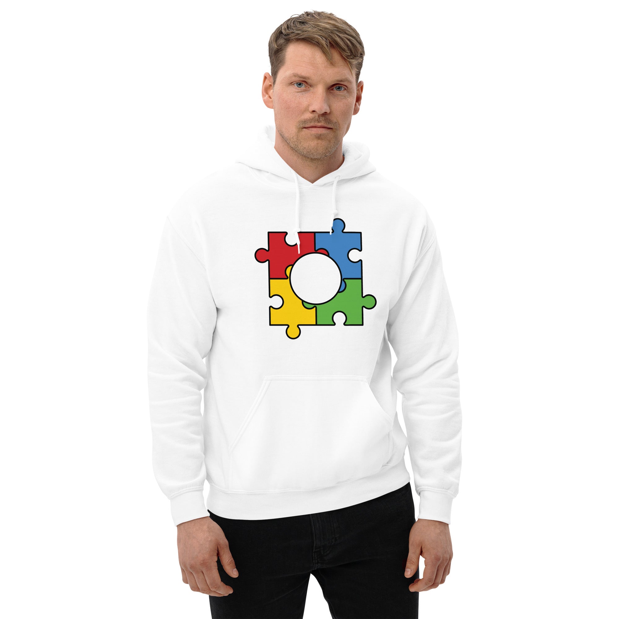 Unisex Hoodie- Puzzle