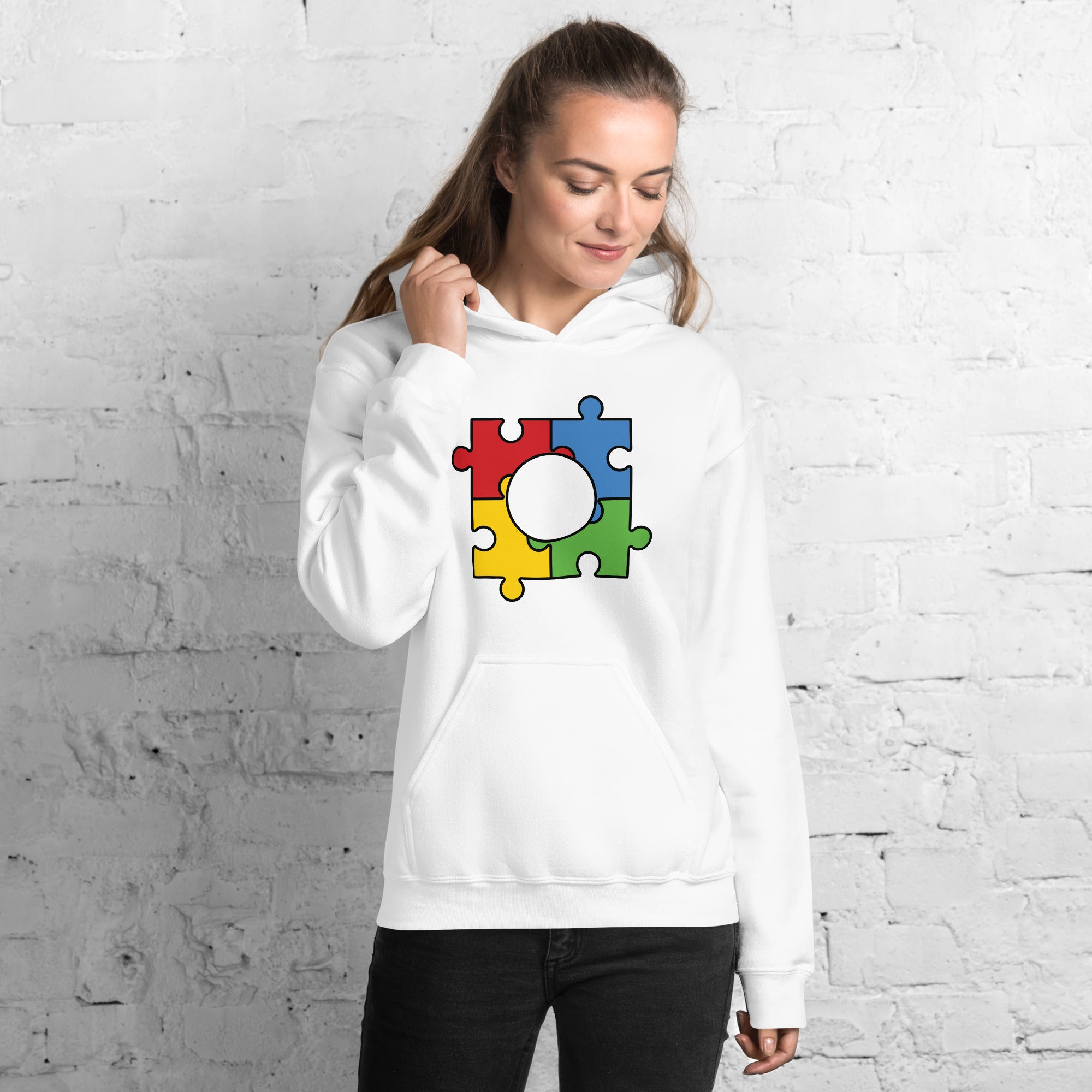 Unisex Hoodie- Puzzle