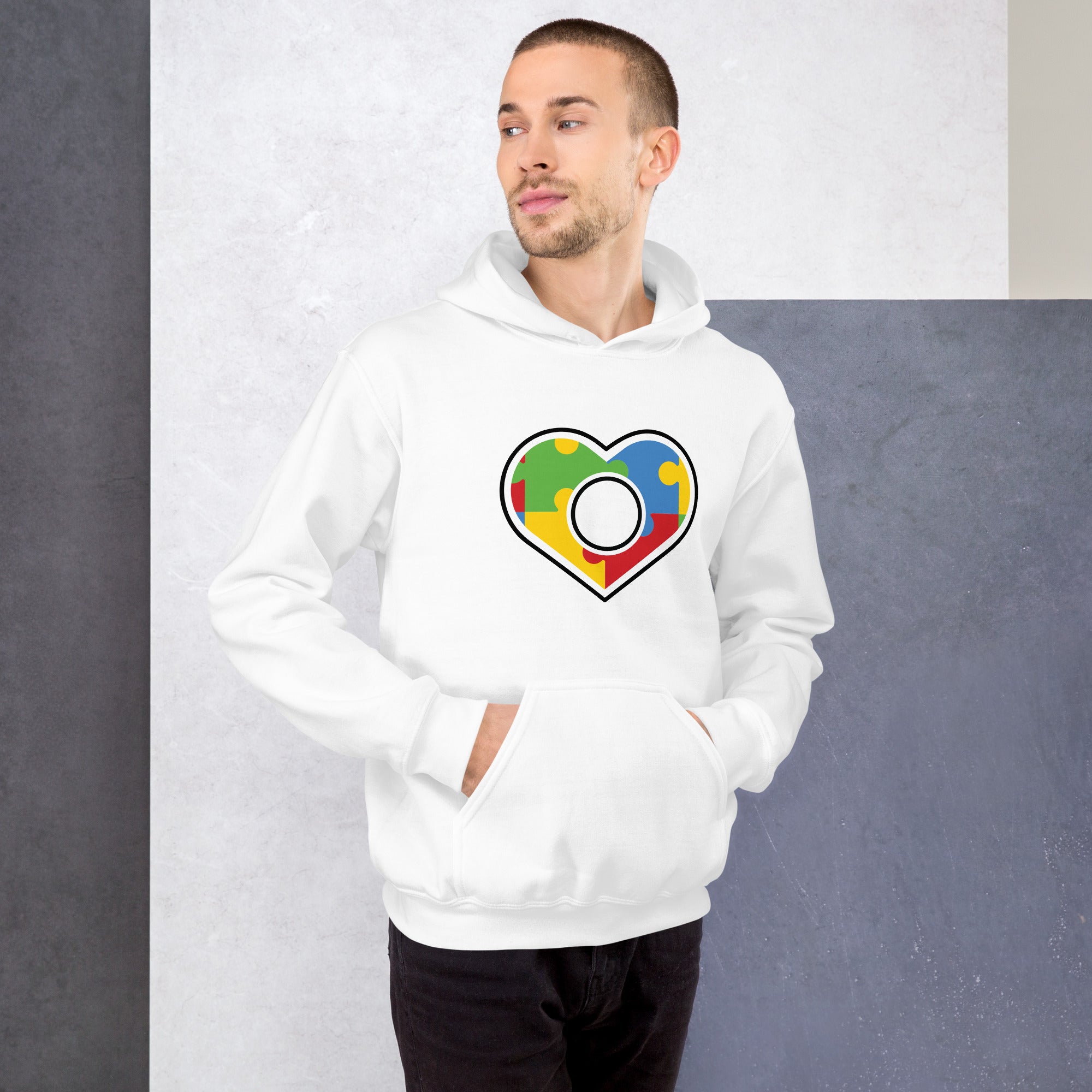 Unisex Hoodie- Heart