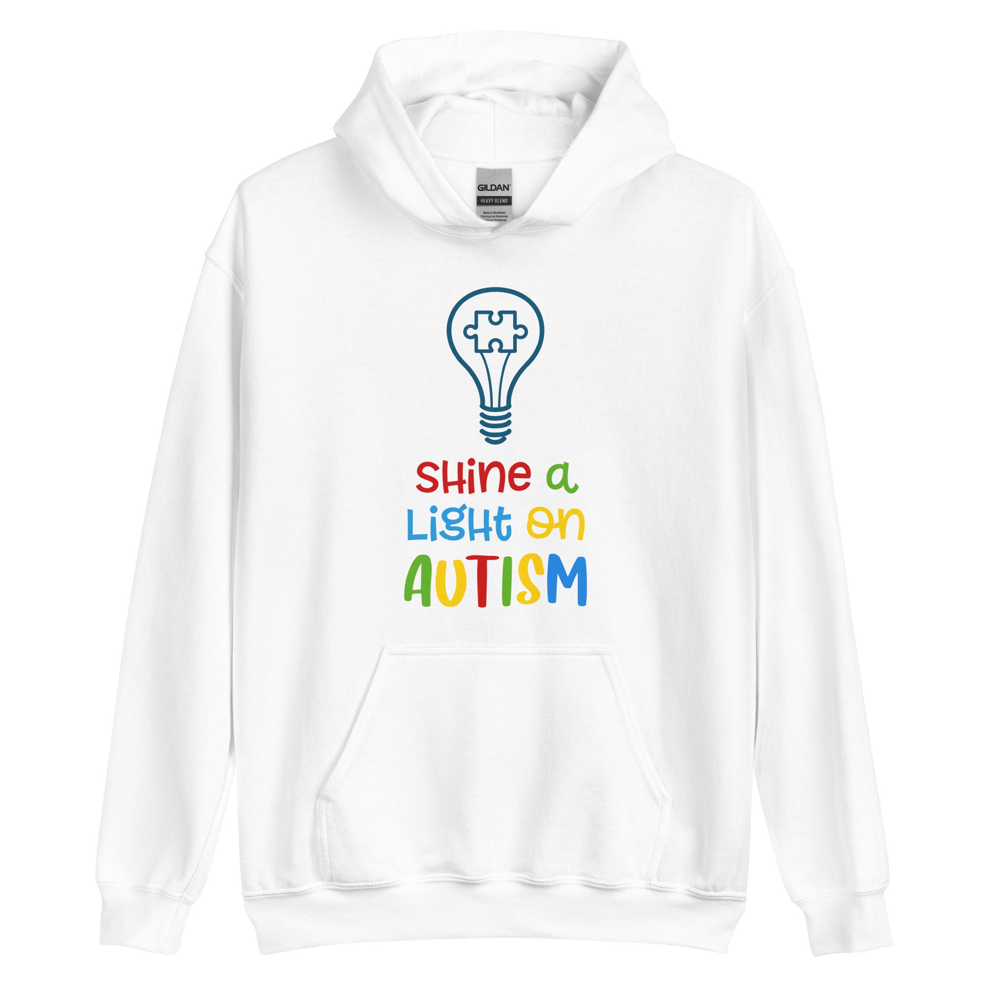 Unisex Hoodie- Shine a light on autism