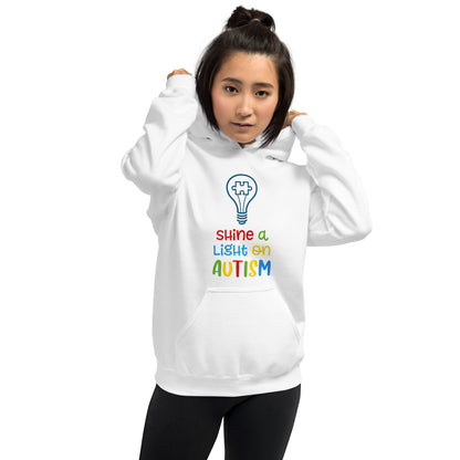 Unisex Hoodie- Shine a light on autism