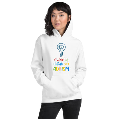 Unisex Hoodie- Shine a light on autism