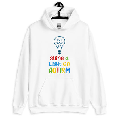 Unisex Hoodie- Shine a light on autism