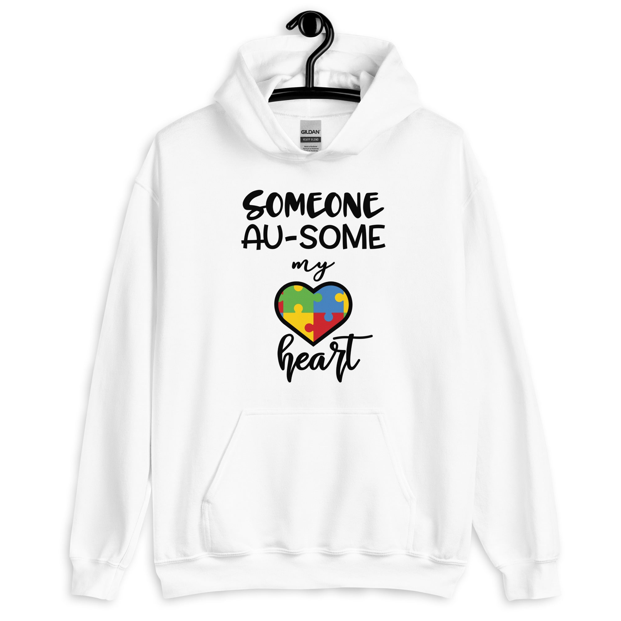 Unisex Hoodie- Someone ausome has my heart