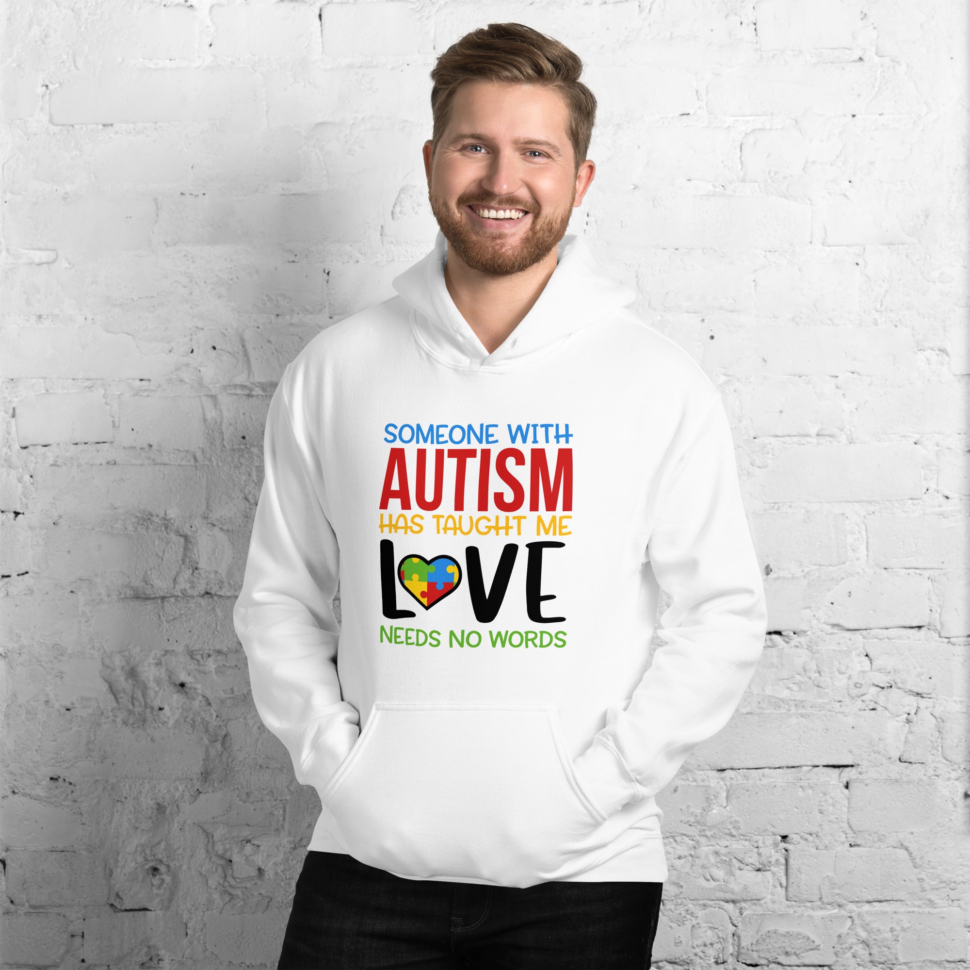 Unisex Hoodie- Someone With Autism